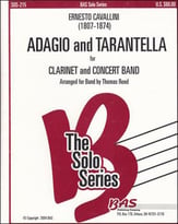 Adagio and Tarantella Concert Band sheet music cover